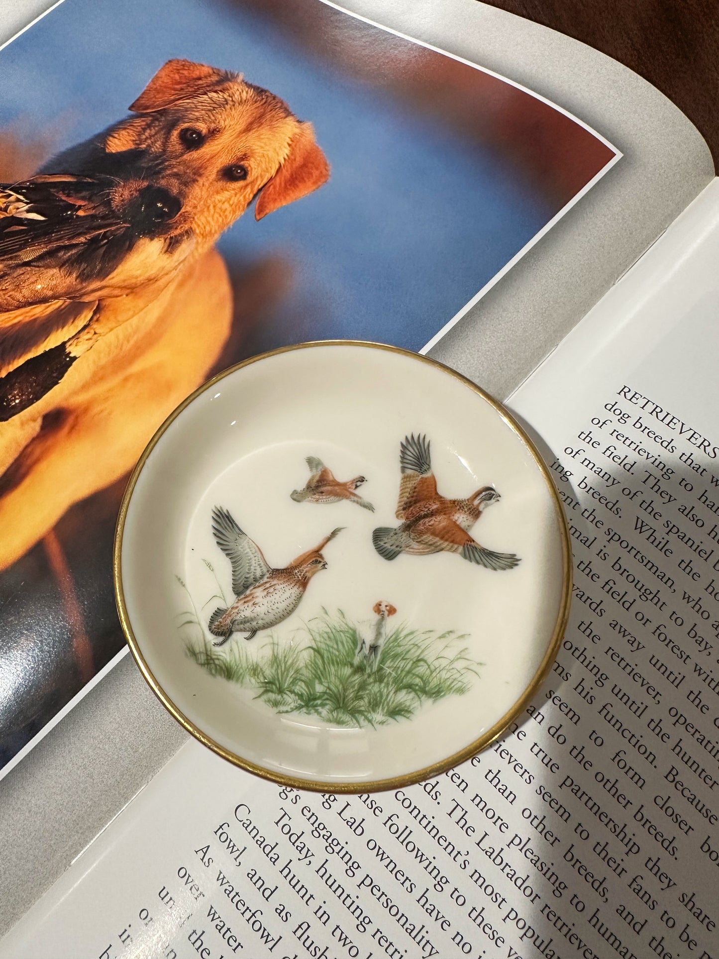 Quail Trinket Dish