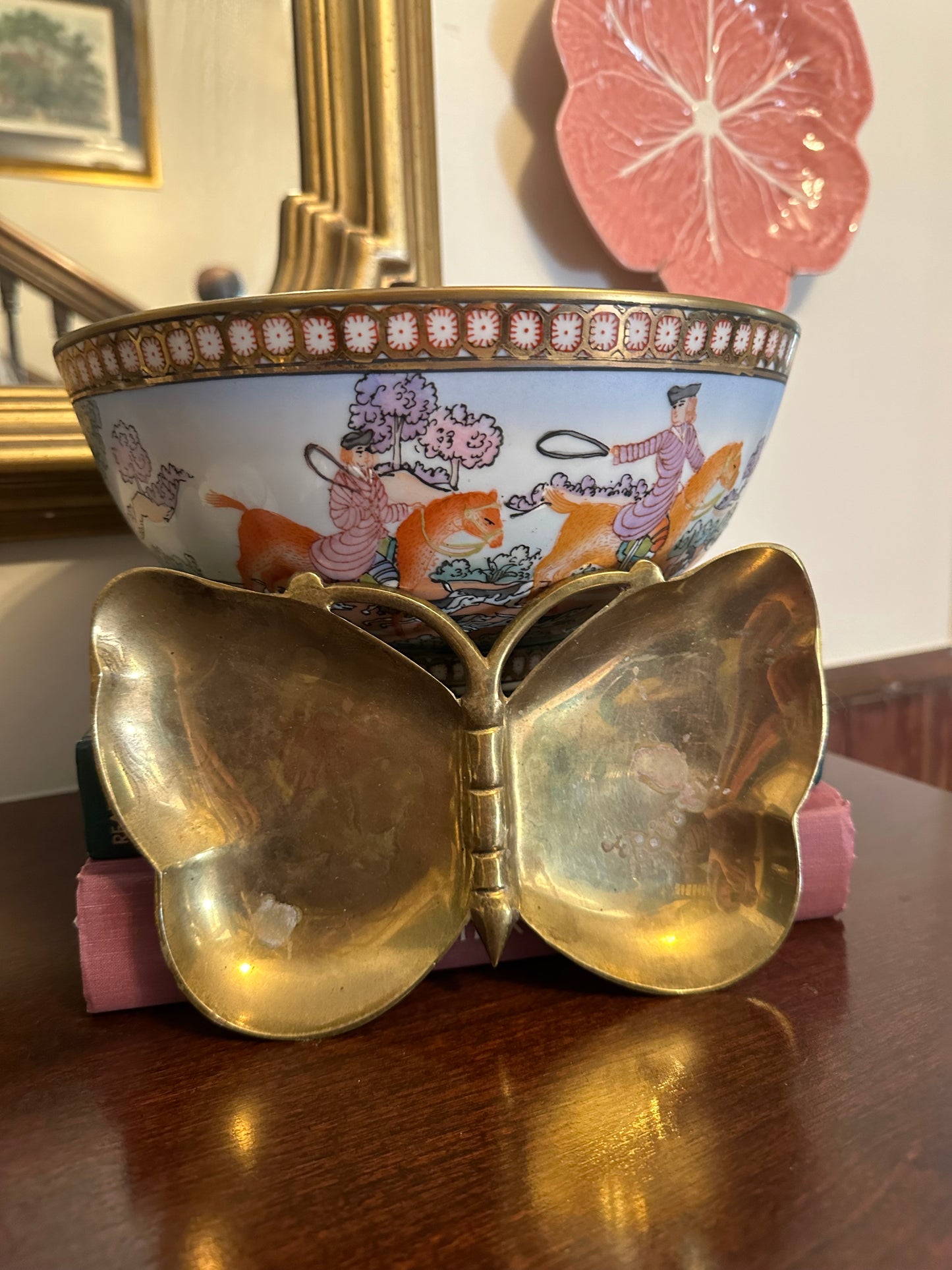 Butterfly Brass Trinket Dish