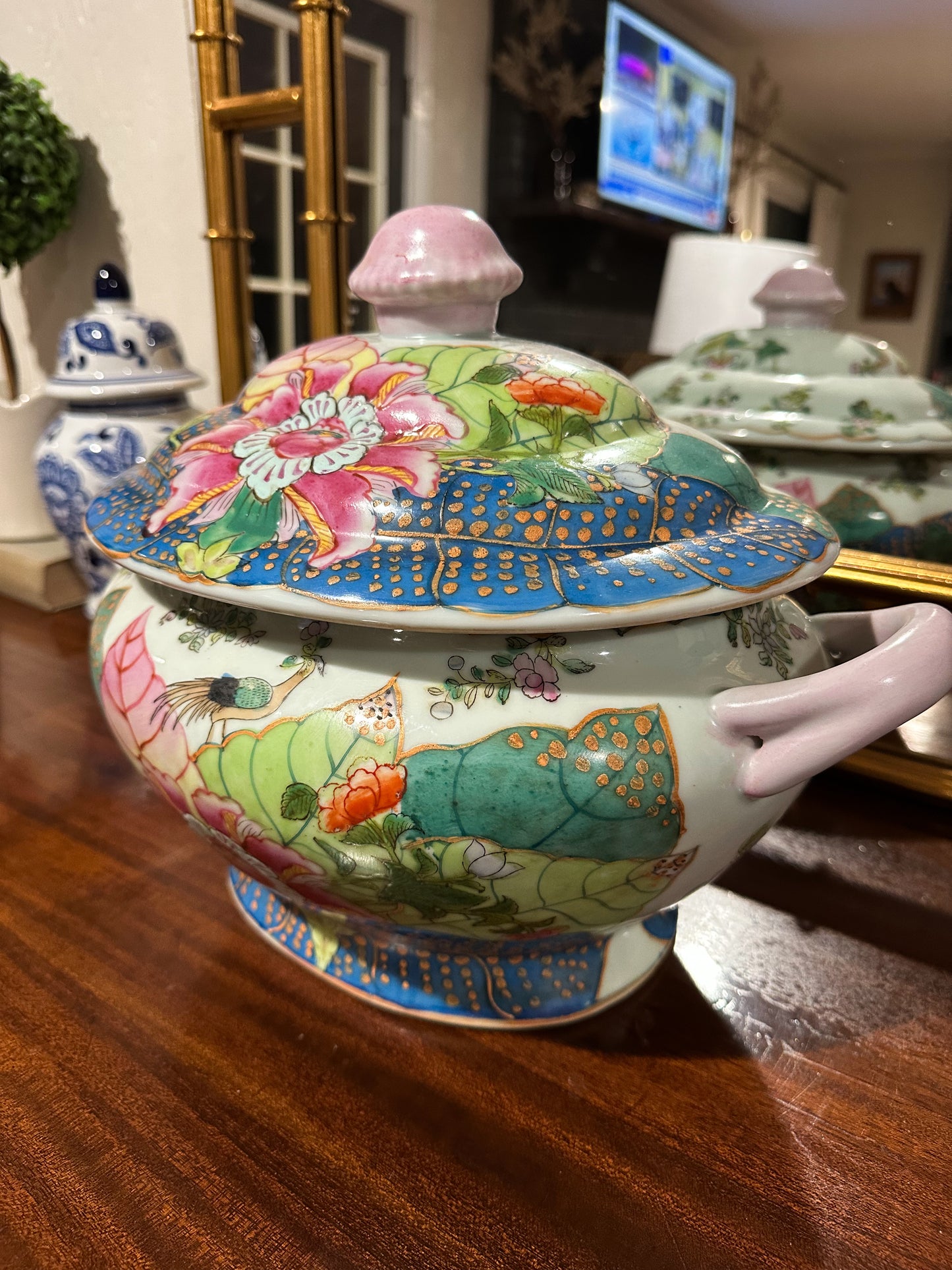 Tobacco Leaf Tureen