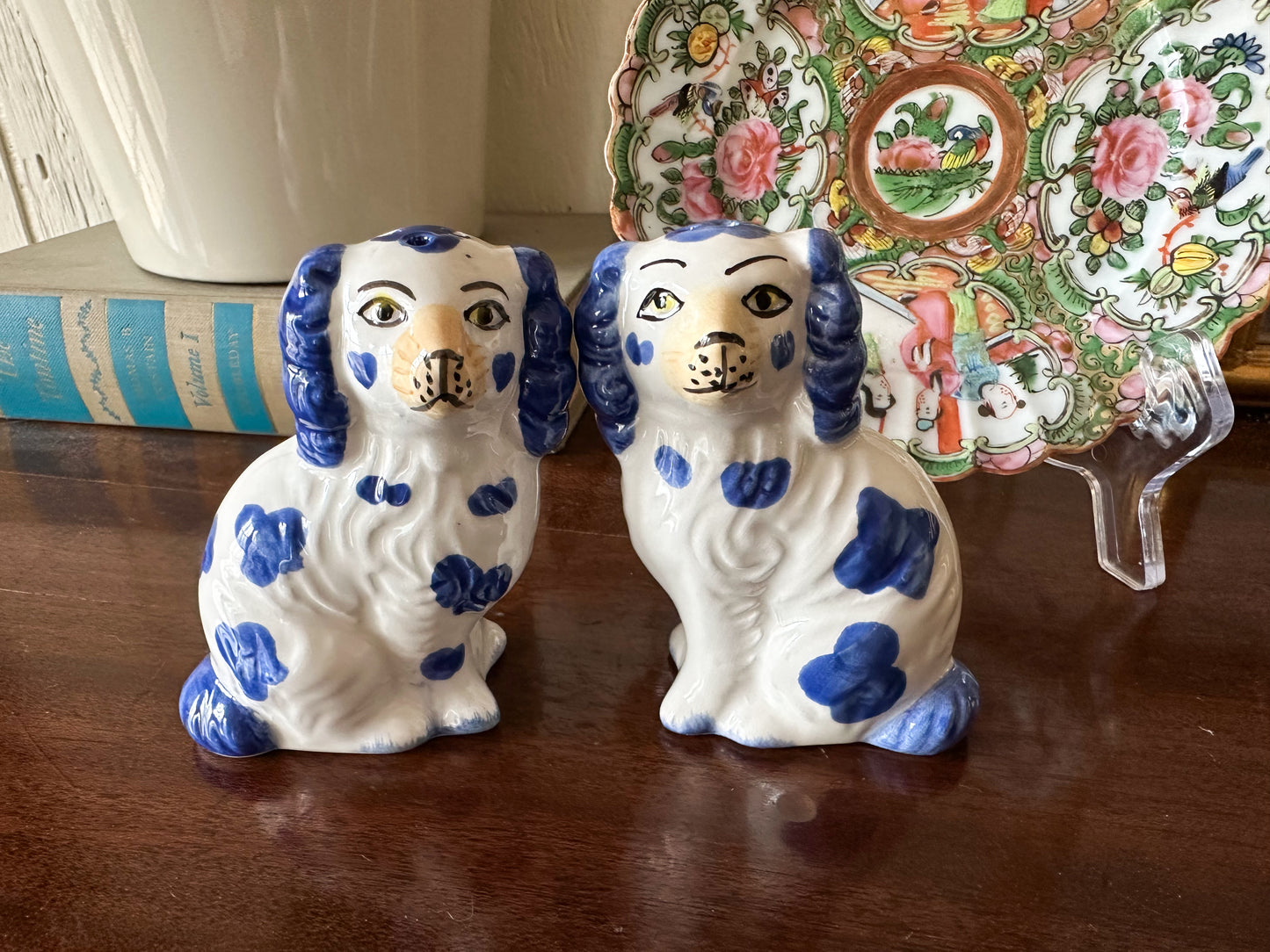 Staffordshire-Style Dog Salt & Pepper Shakers
