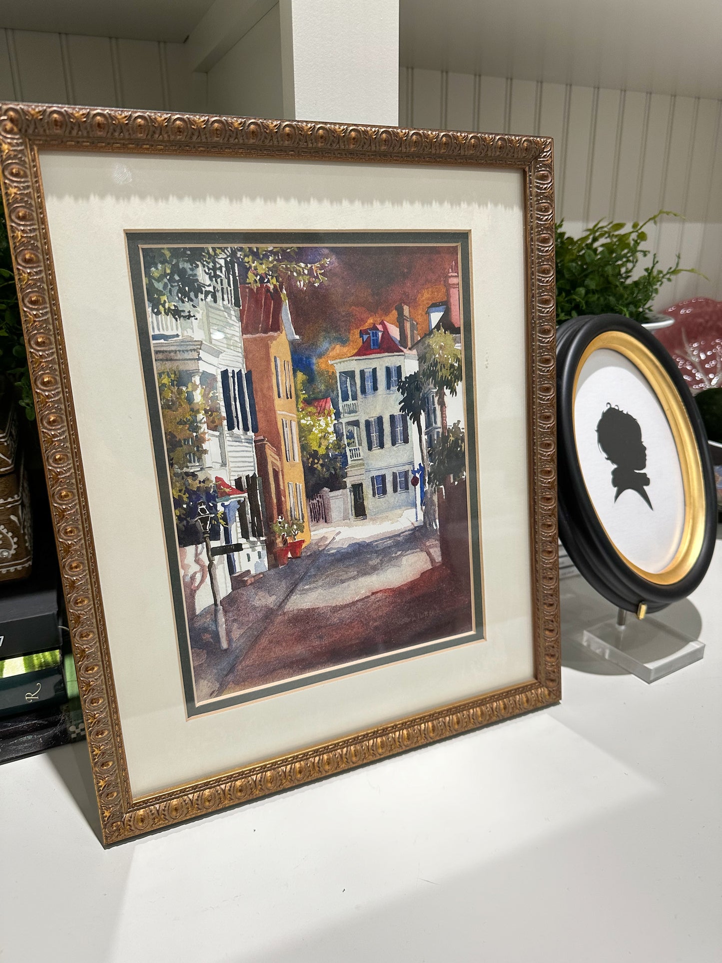 Framed Vintage Charleston Print