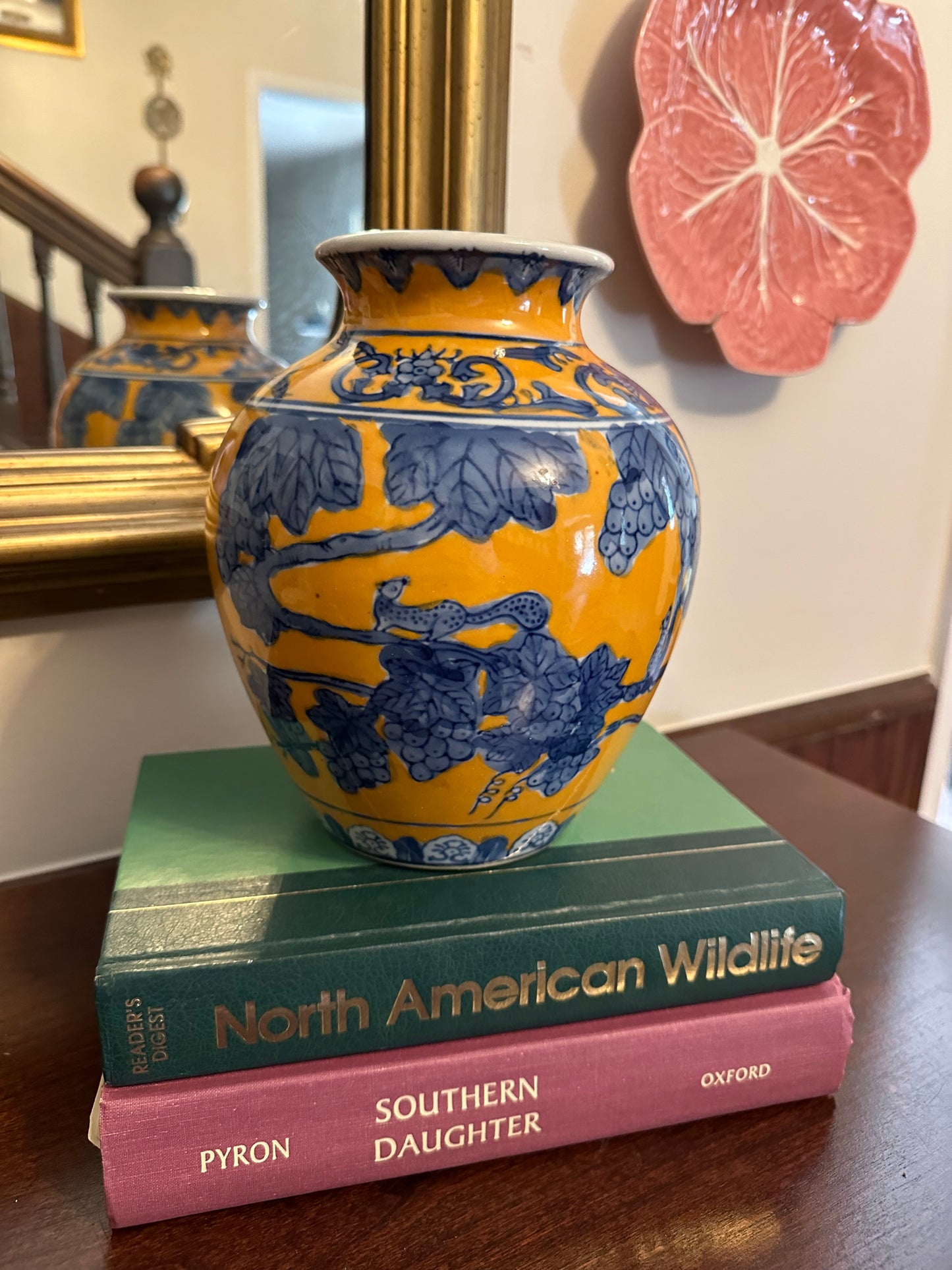 Yellow & Blue Vase