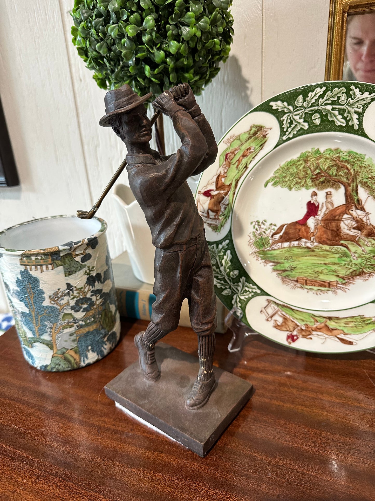 Cast Iron Golfer
