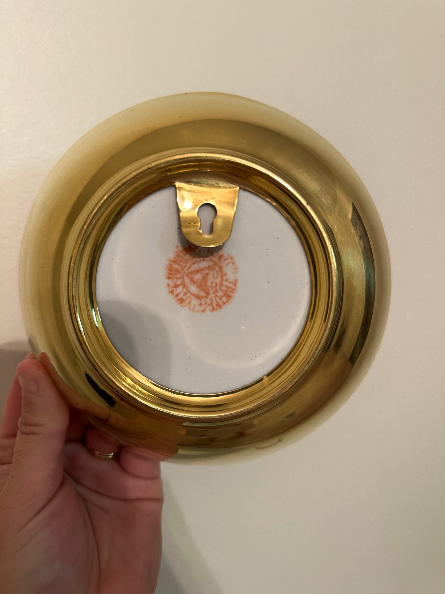 Brass-Encased Tobacco Leaf Bowls