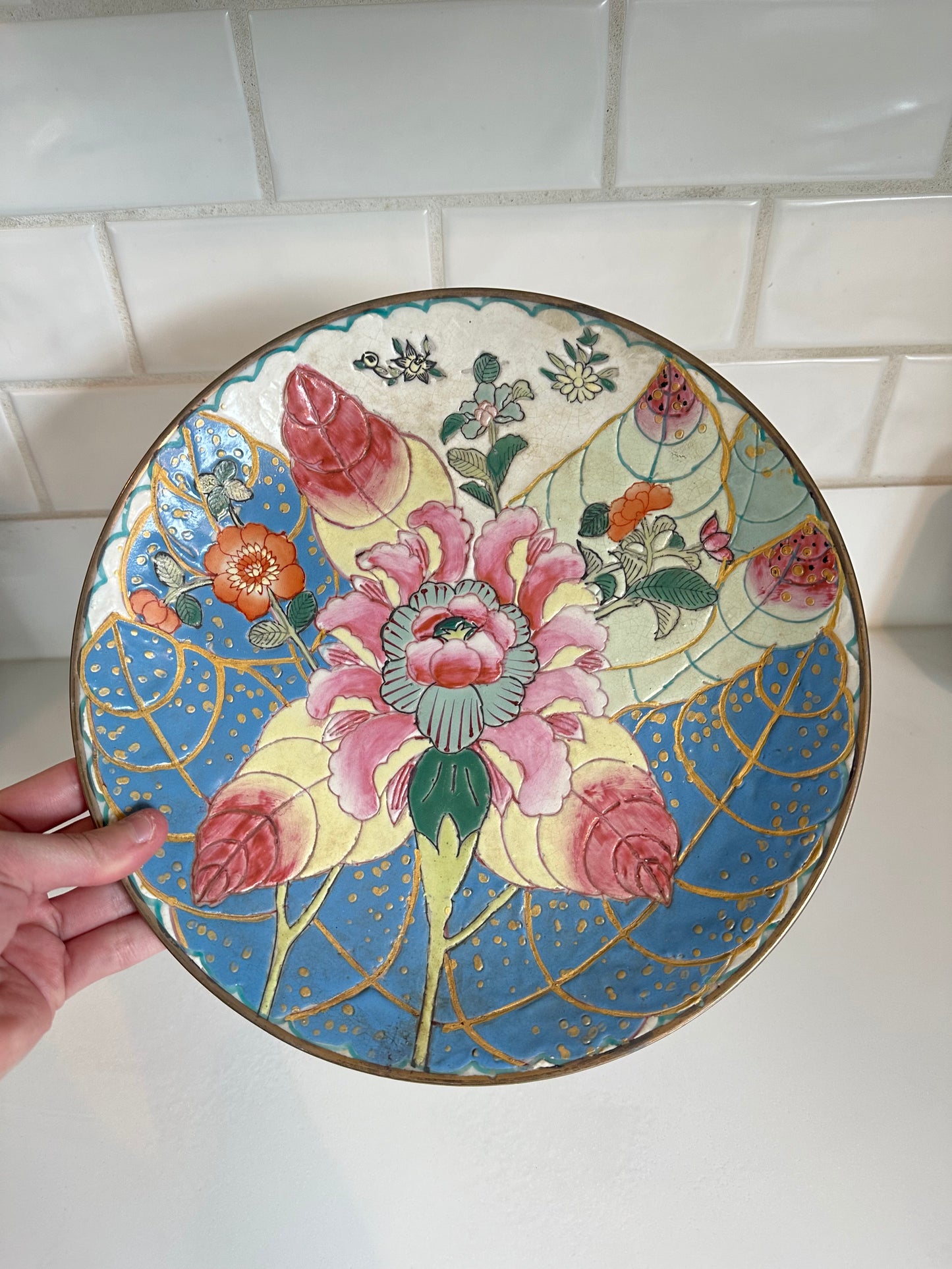 Tobacco Leaf Plate