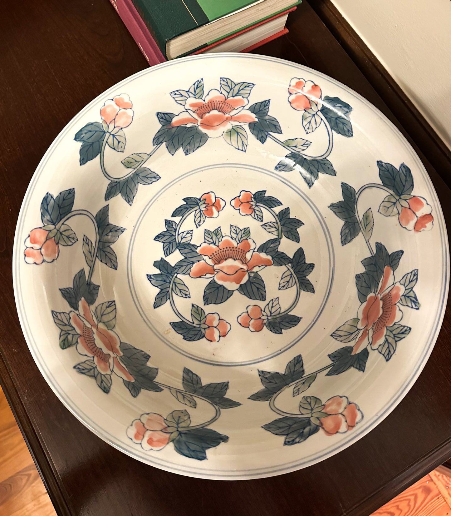 14-Inch Floral Bowl
