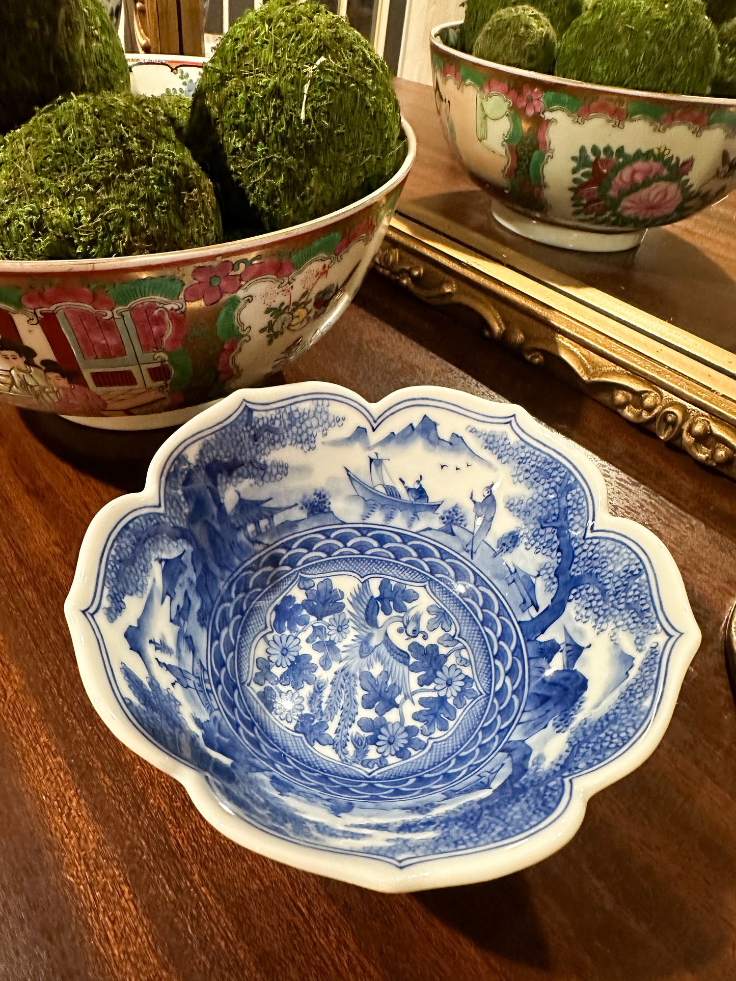 Andrea by Sadek Blue Lotus Bowl