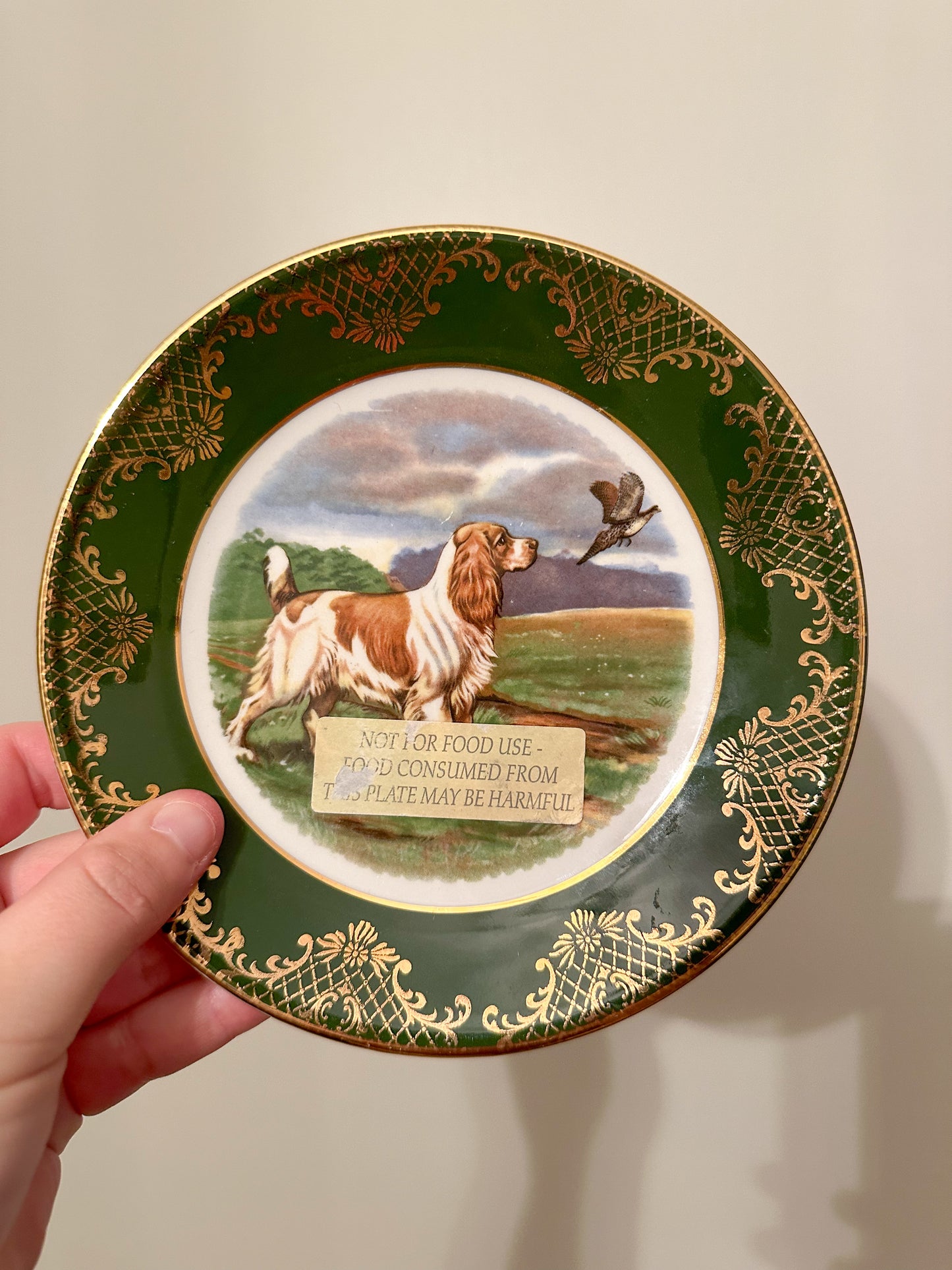 Spaniel Plate