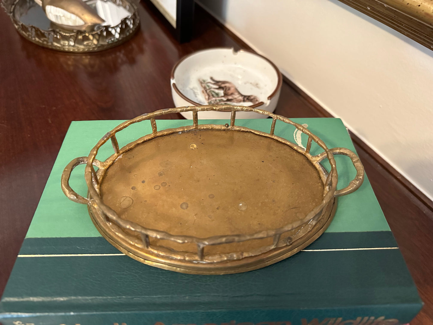 Brass Bamboo Tray