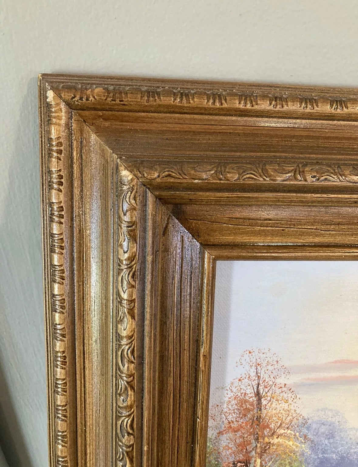 Ducks in Flight Oil Painting