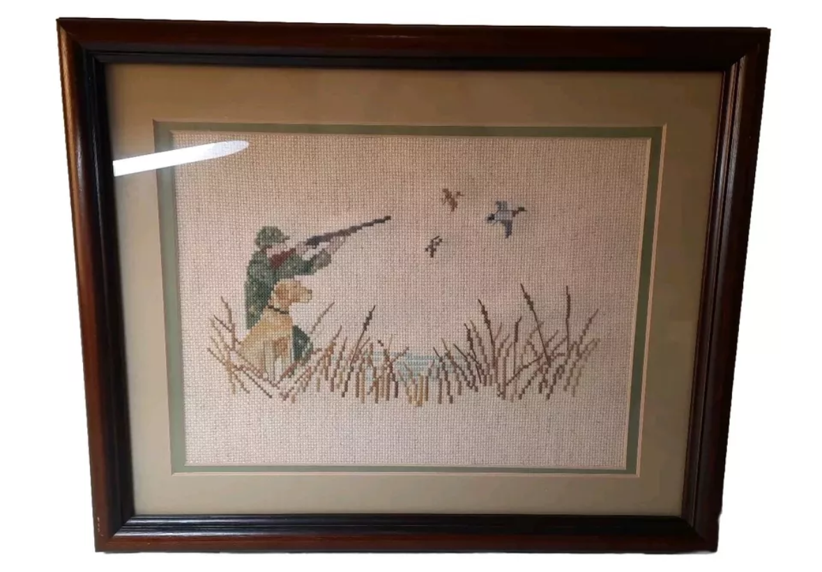 Cross-Stitched Duck Hunt