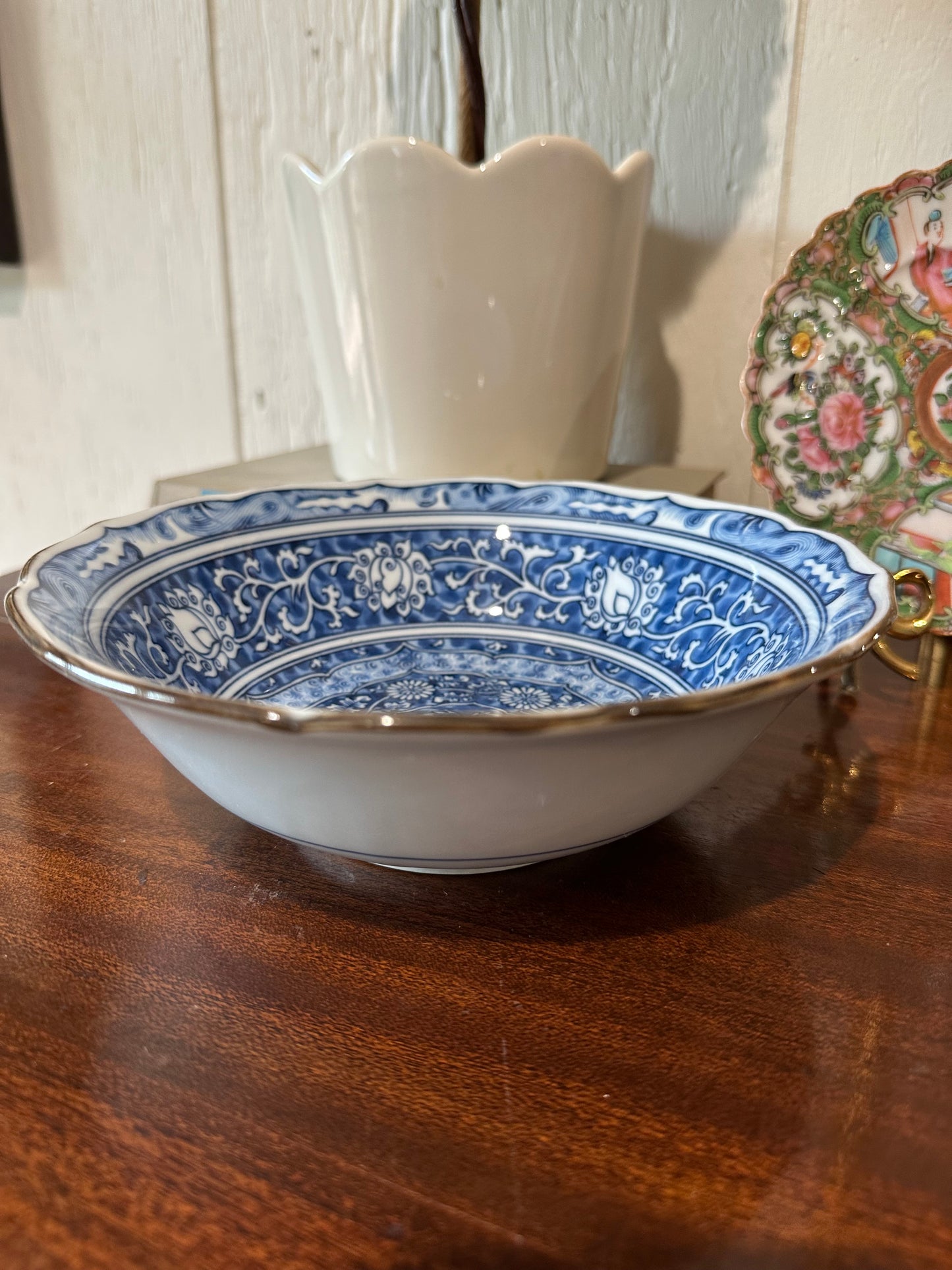 Blue & White Decorative Bowl