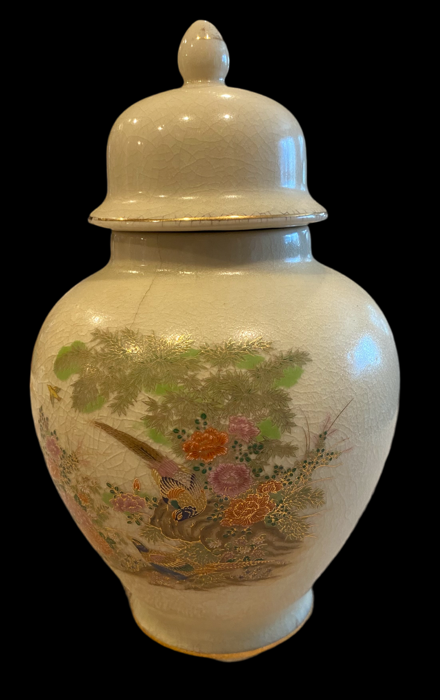 Chinoiserie Ginger Jar