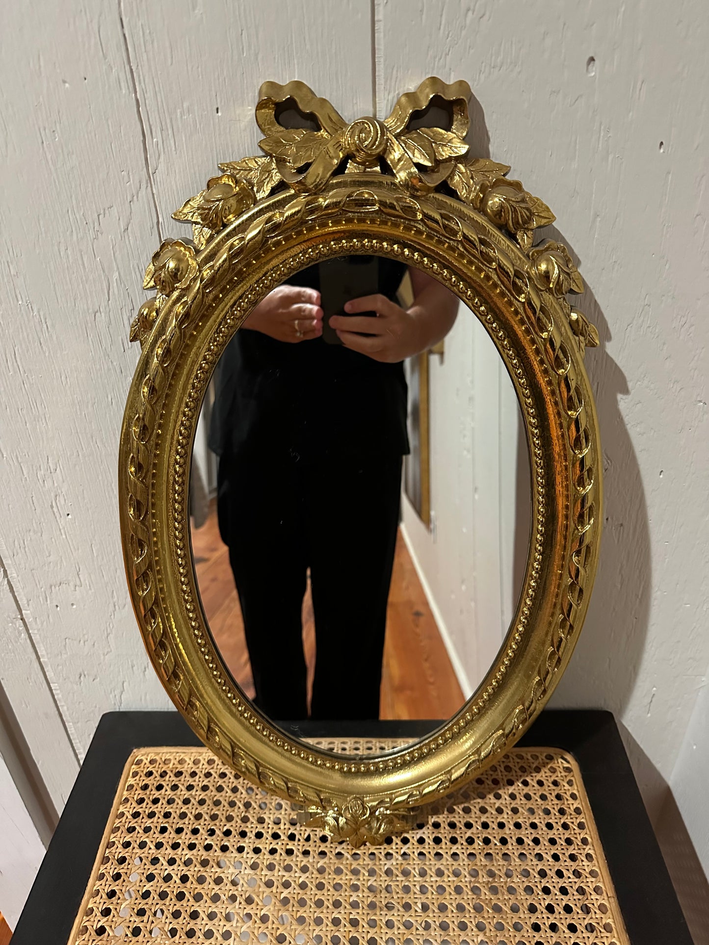Gold Bow Mirror
