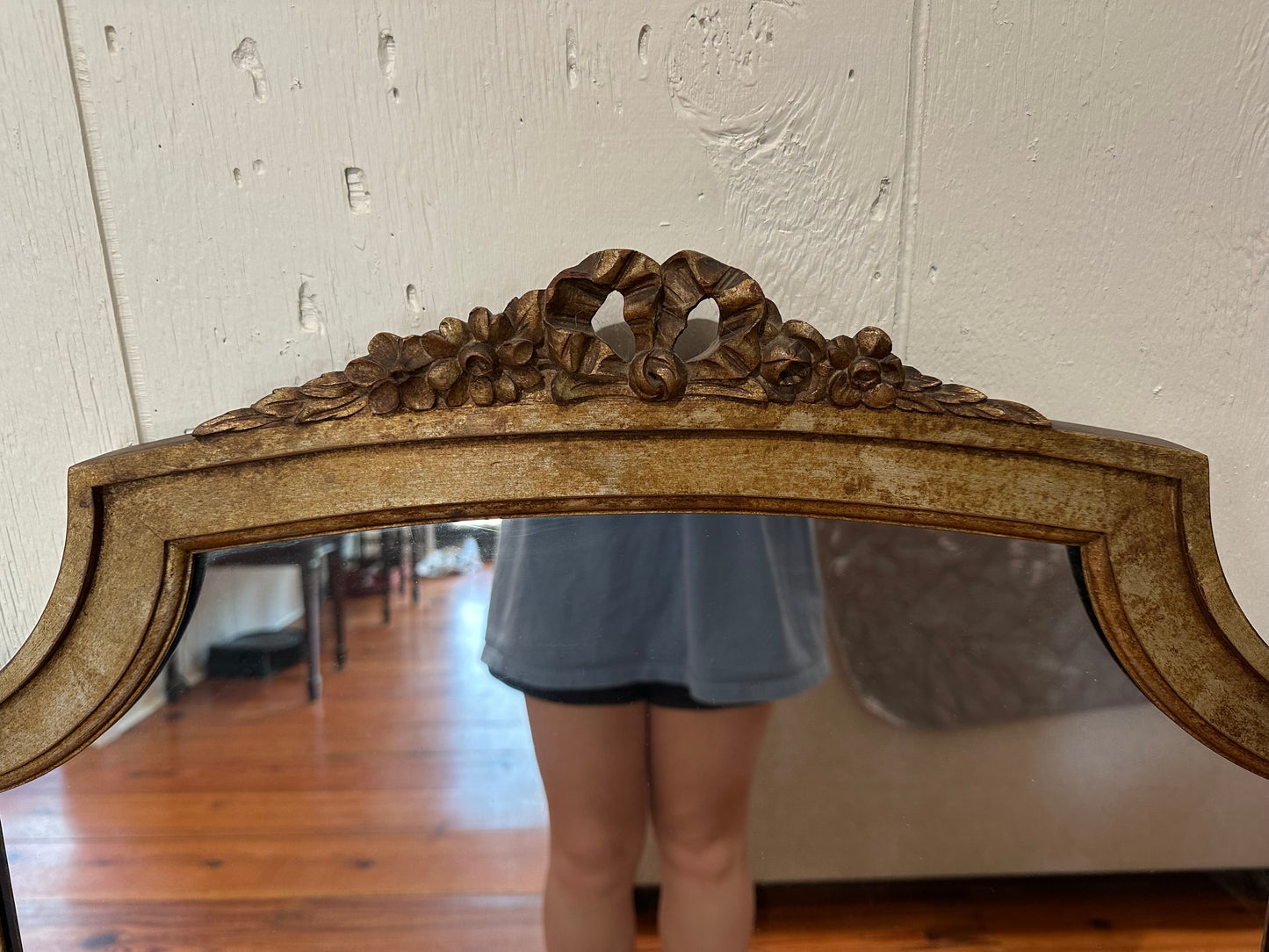 Wooden Bow Mirror