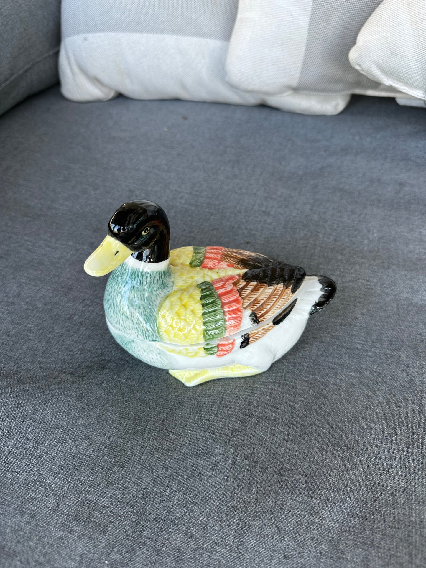 Lidded Duck Dish