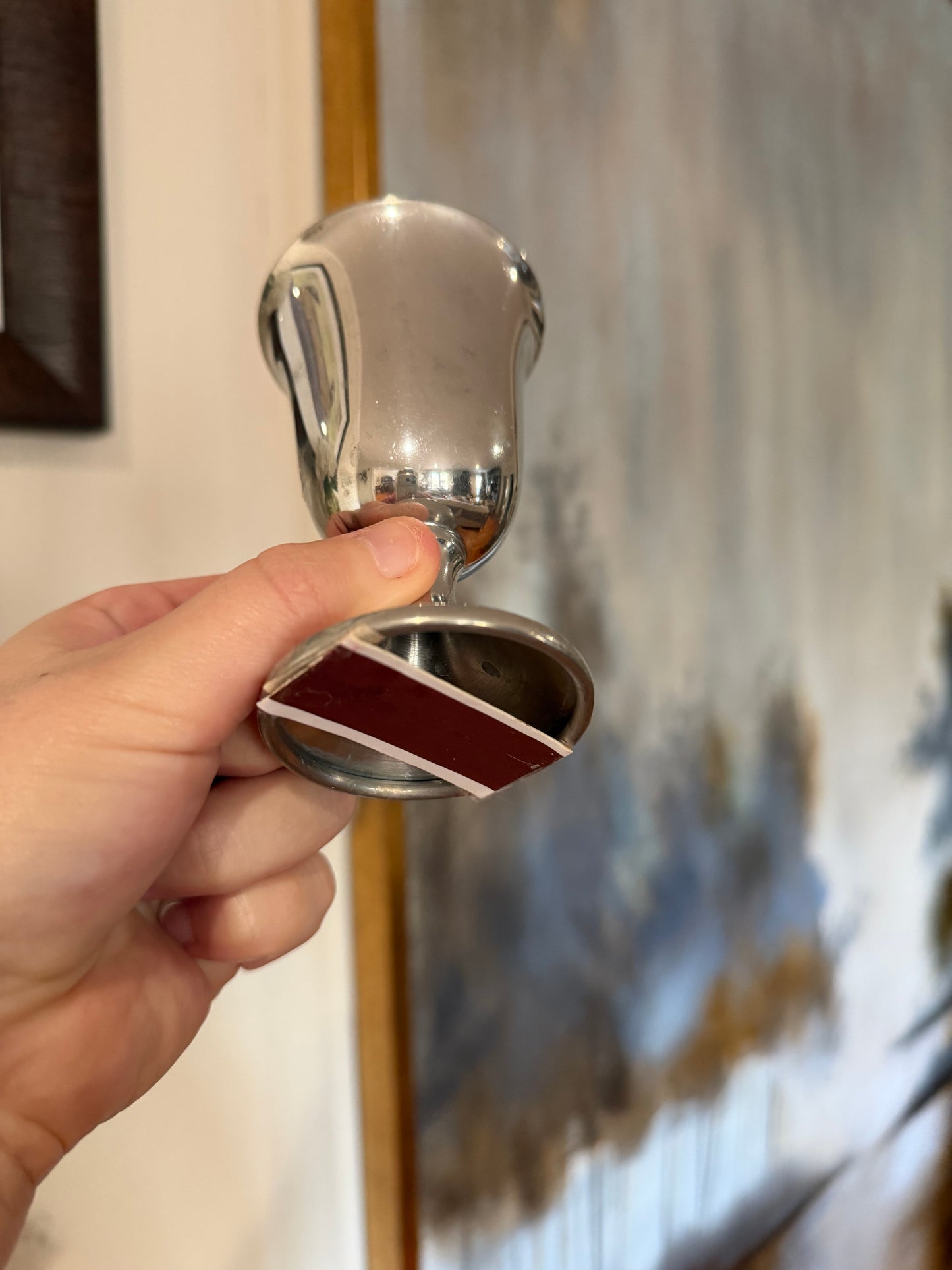 Silver Match Holder