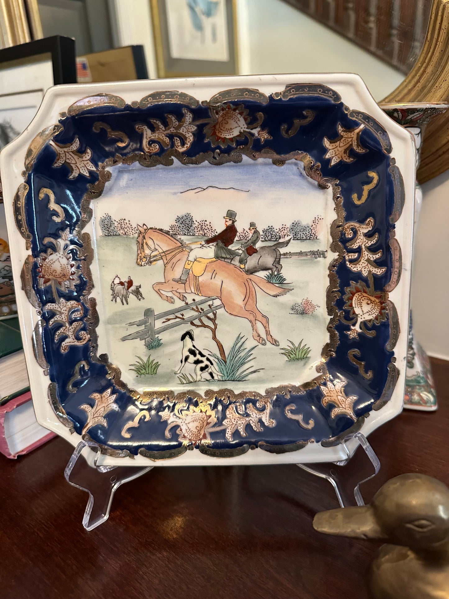 Hunt Scene Plate