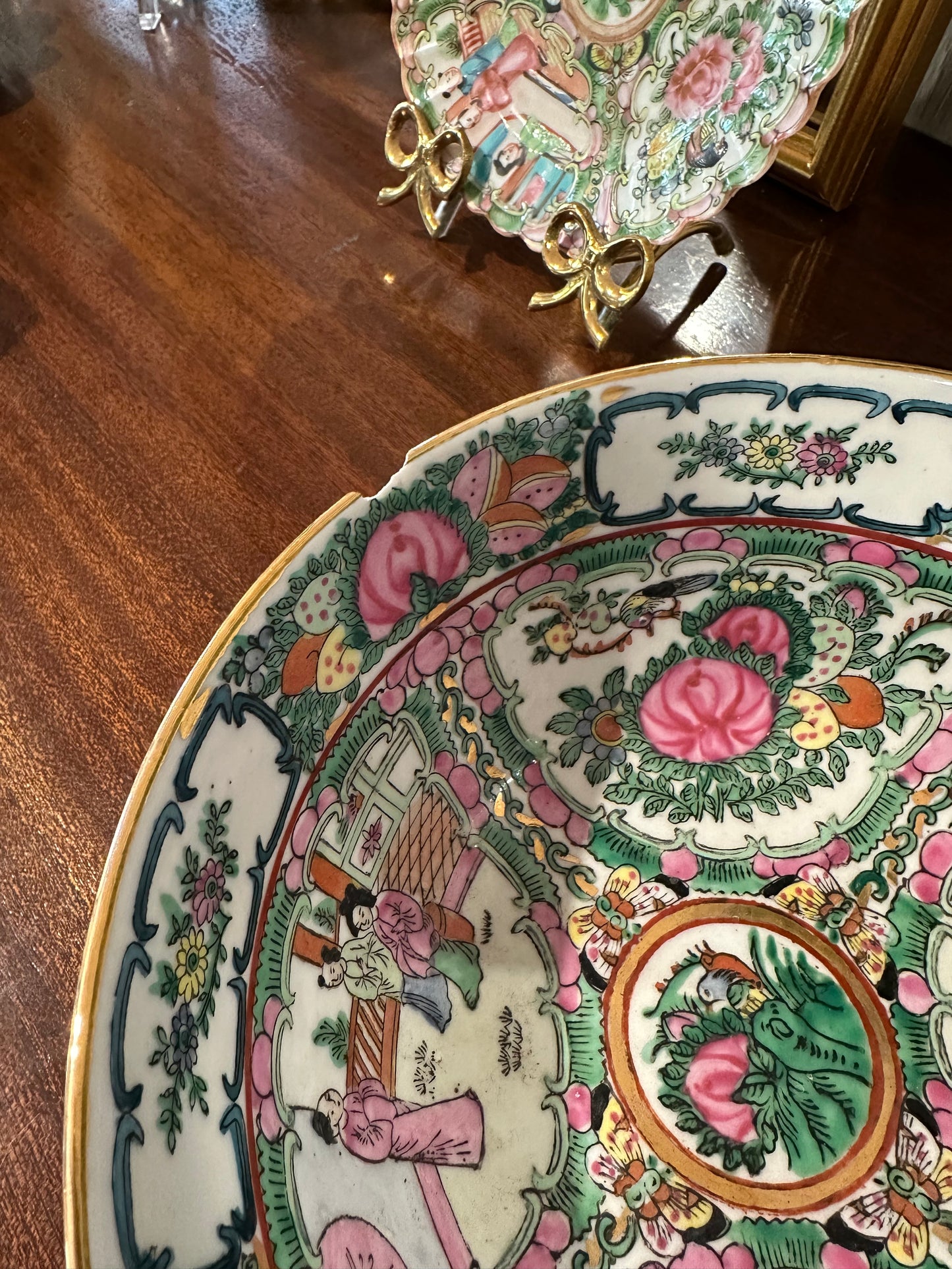 Rose Medallion Bowl