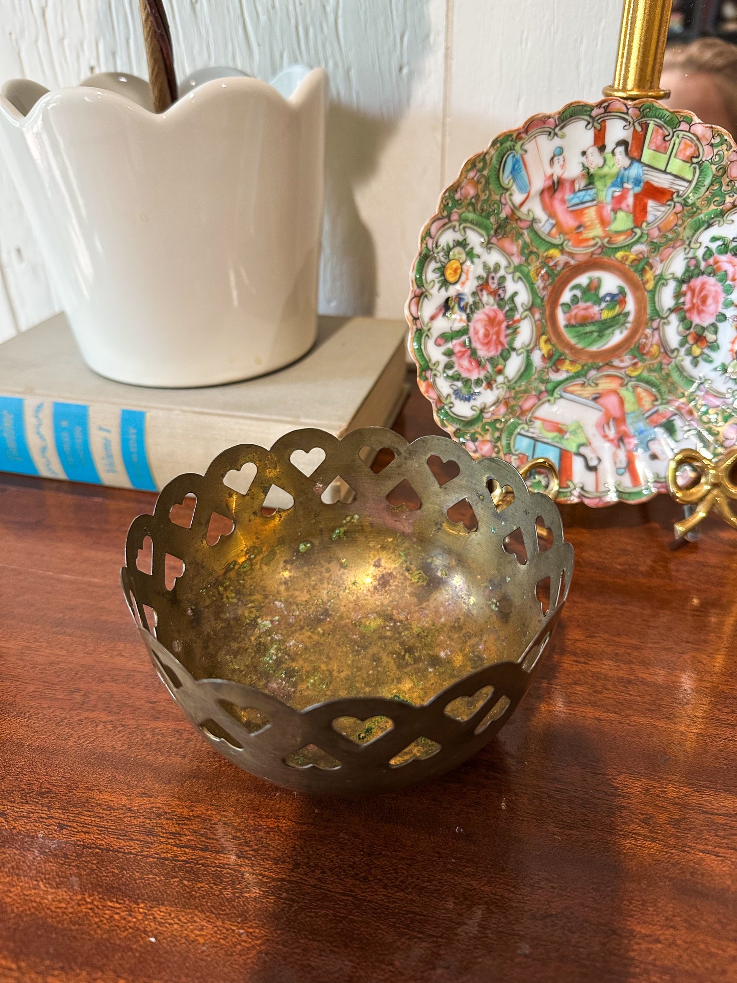 Small Brass Heart Bowl