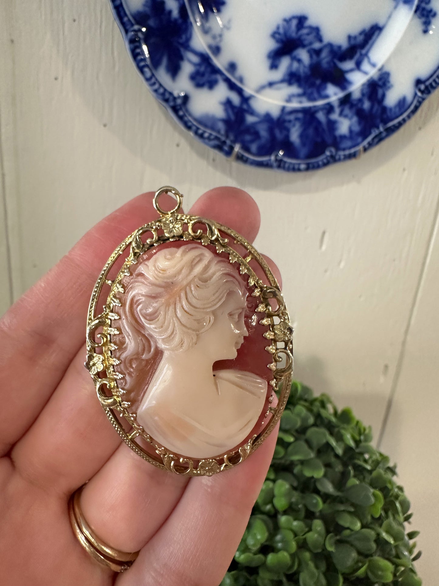 Pink Cameo
