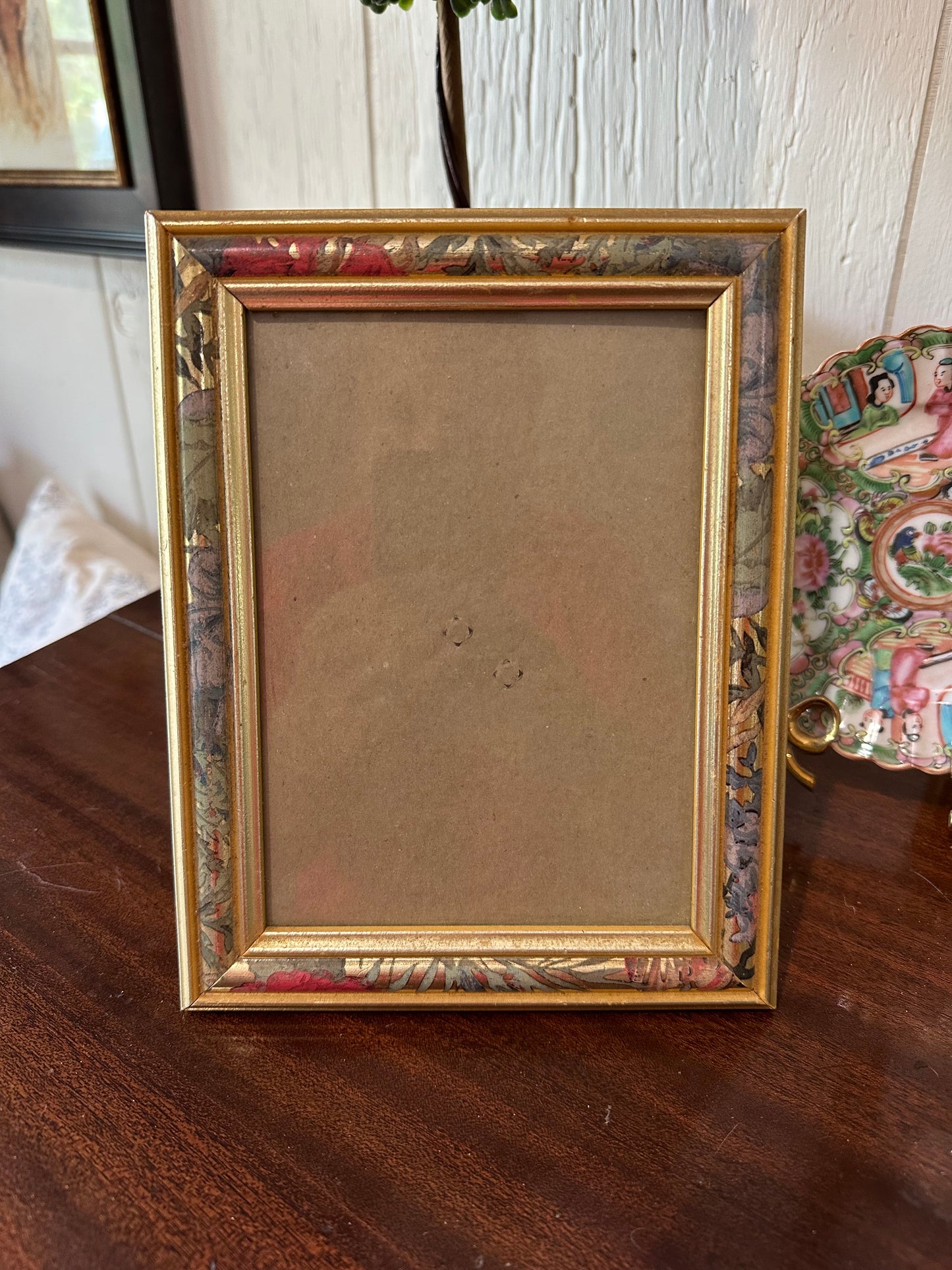 Gold & Colorful Picture Frame