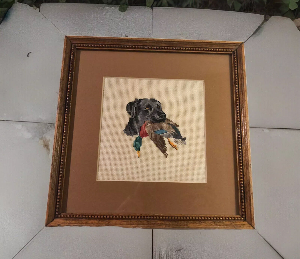 Hunting Dog Needlepoint