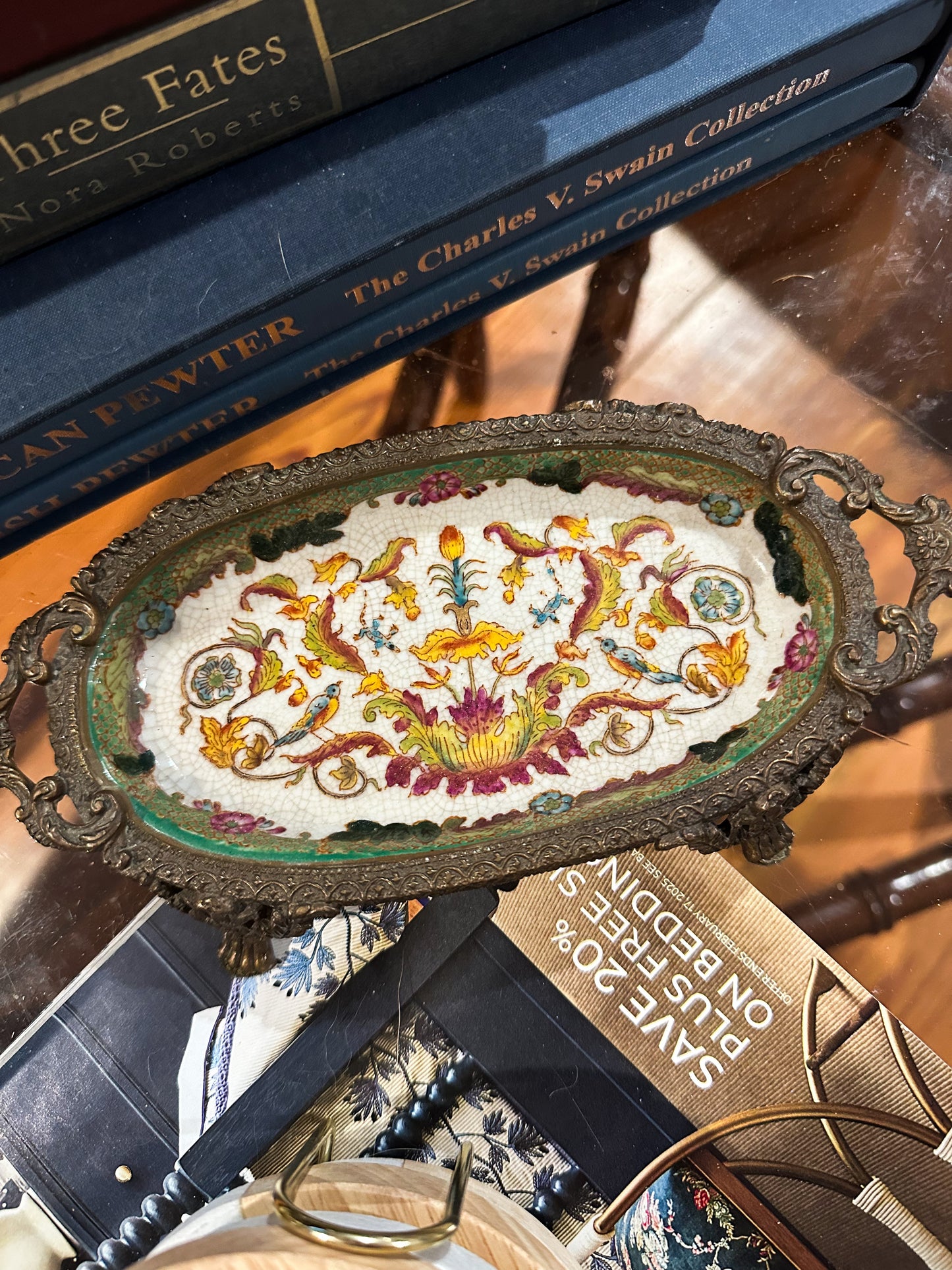 Footed Trinket Tray