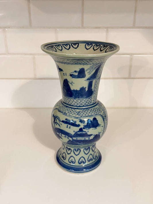 Blue and White Vase