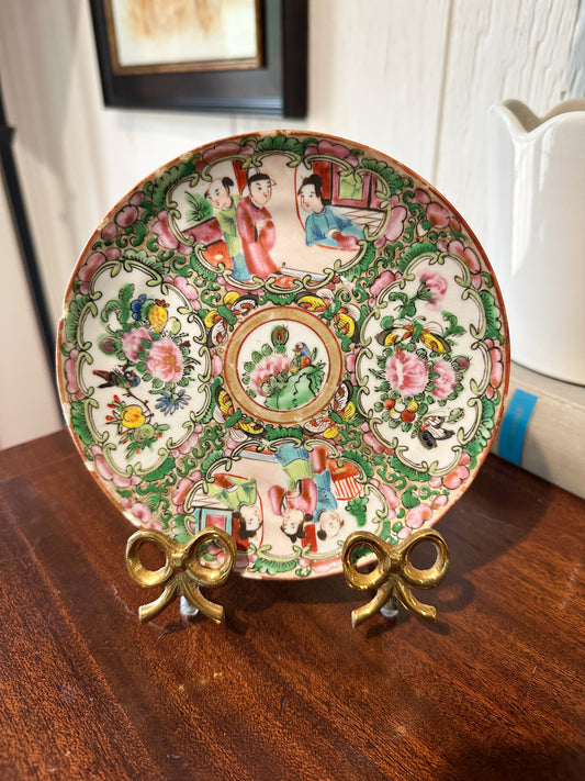 Rose Medallion Plate
