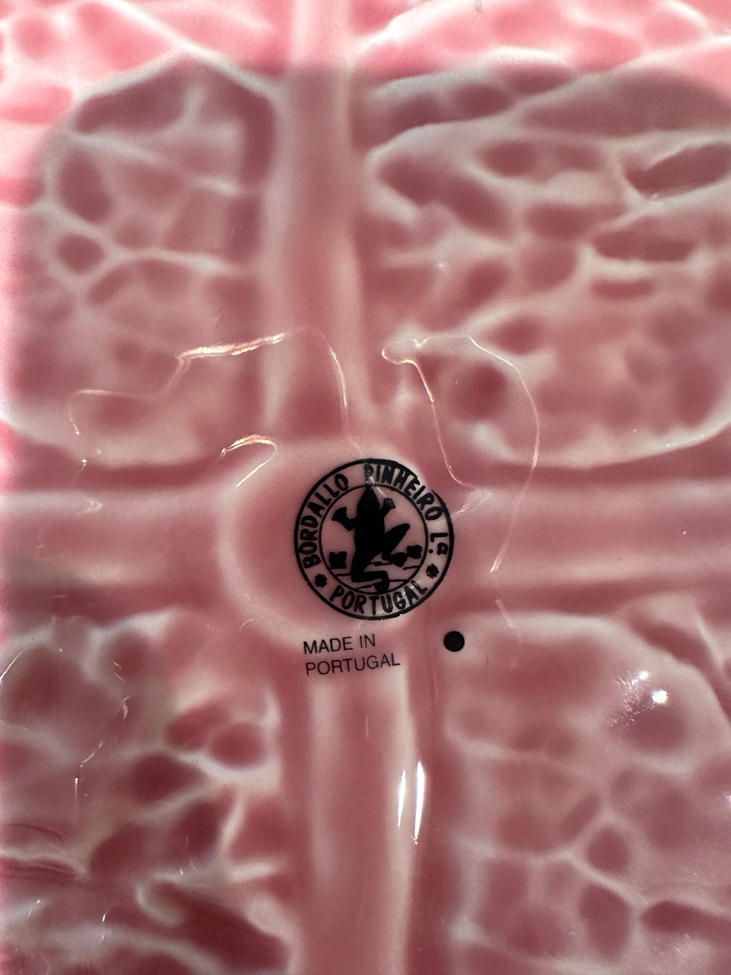 Bordallo Pink Cabbage Platter