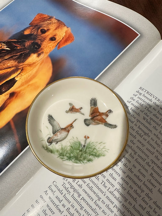 Quail Trinket Dish