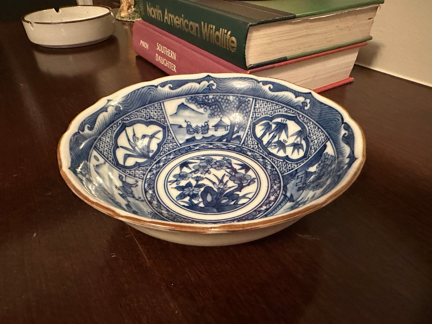 Blue & White Chinoiserie Bowl