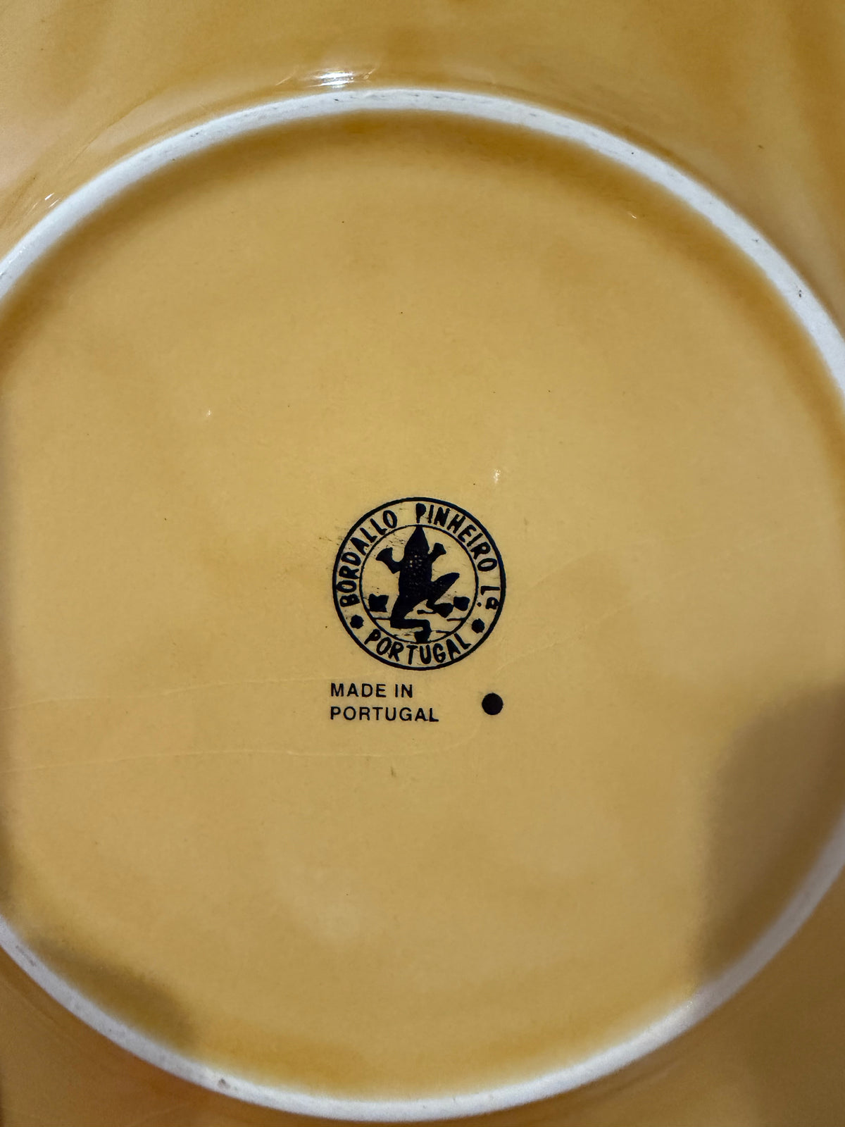 Bordallo Pinheiro Honey Gold Duck Plates
