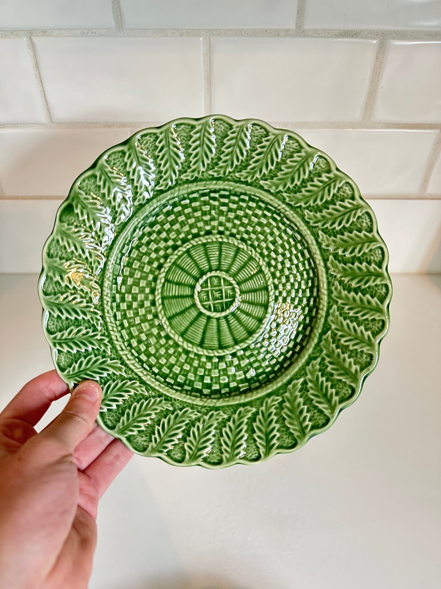 Green Bordallo Plates