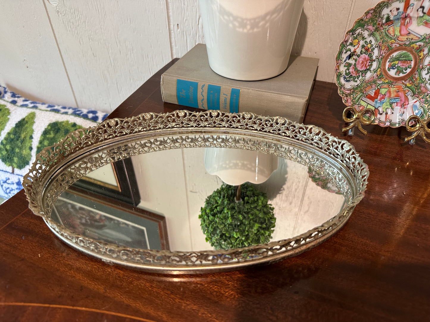 Mirrored Tray