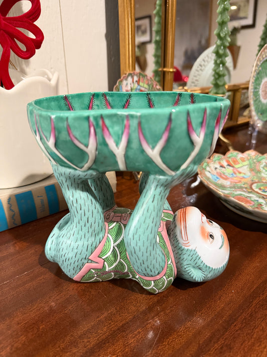 Bok Choy Chinoiserie Monkey