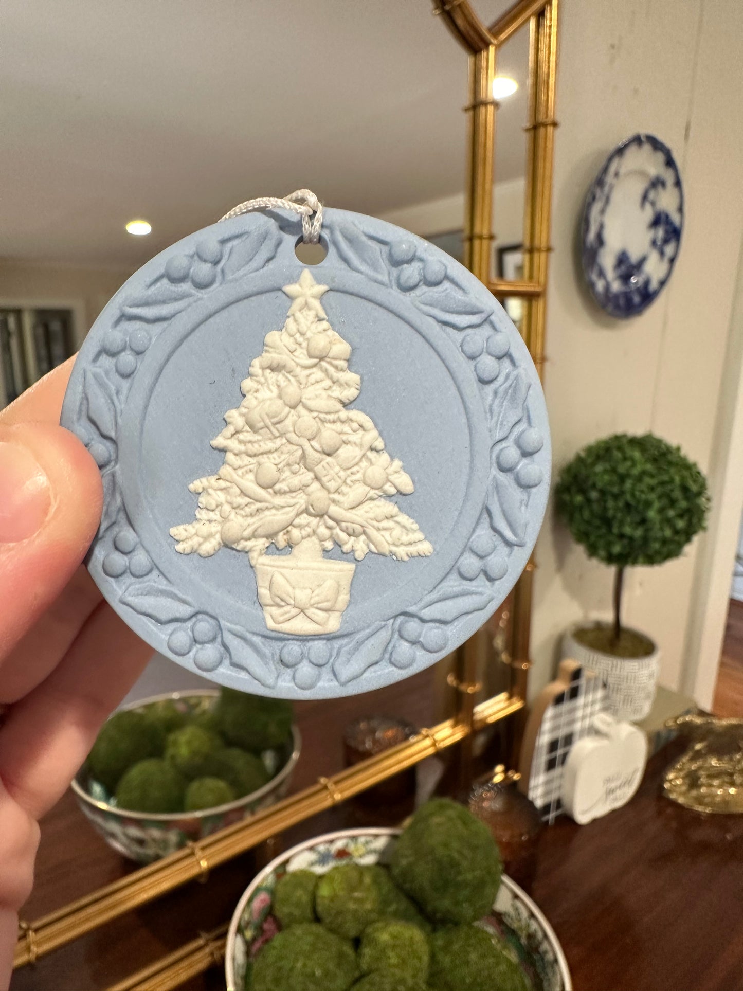 Wedgwood Christmas Tree Ornament