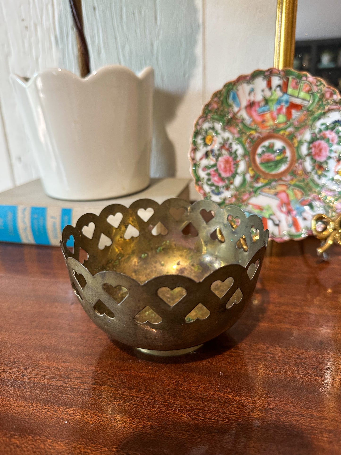 Small Brass Heart Bowl