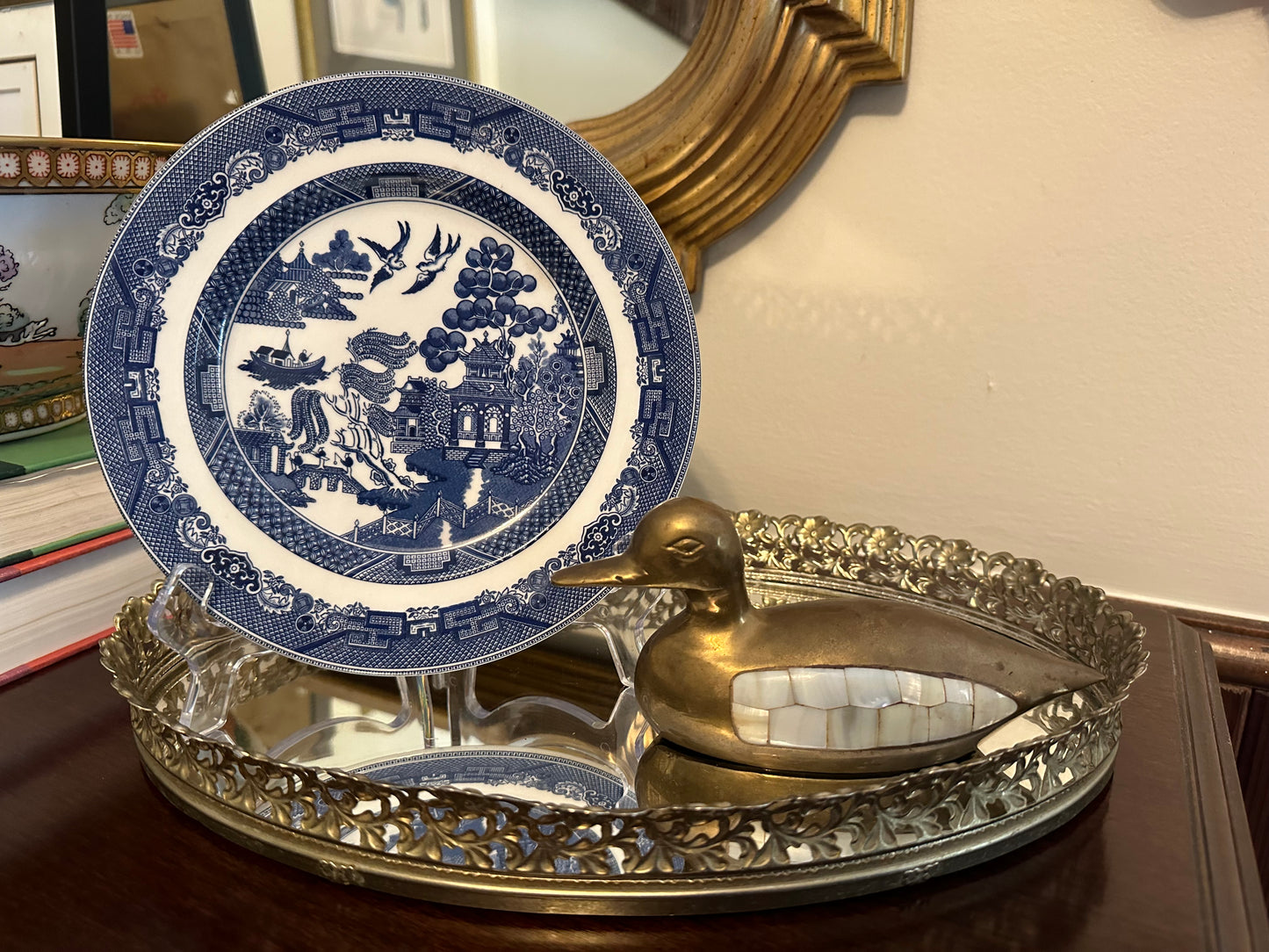 Mirrored Vanity Tray