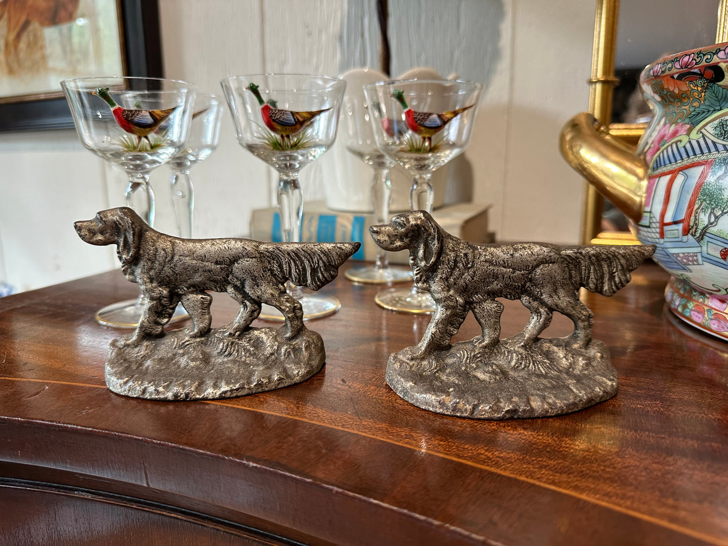 Hunting Dog Bookends