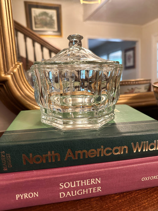 Clear Glass Canister