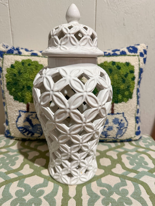Lattice Ginger Jar