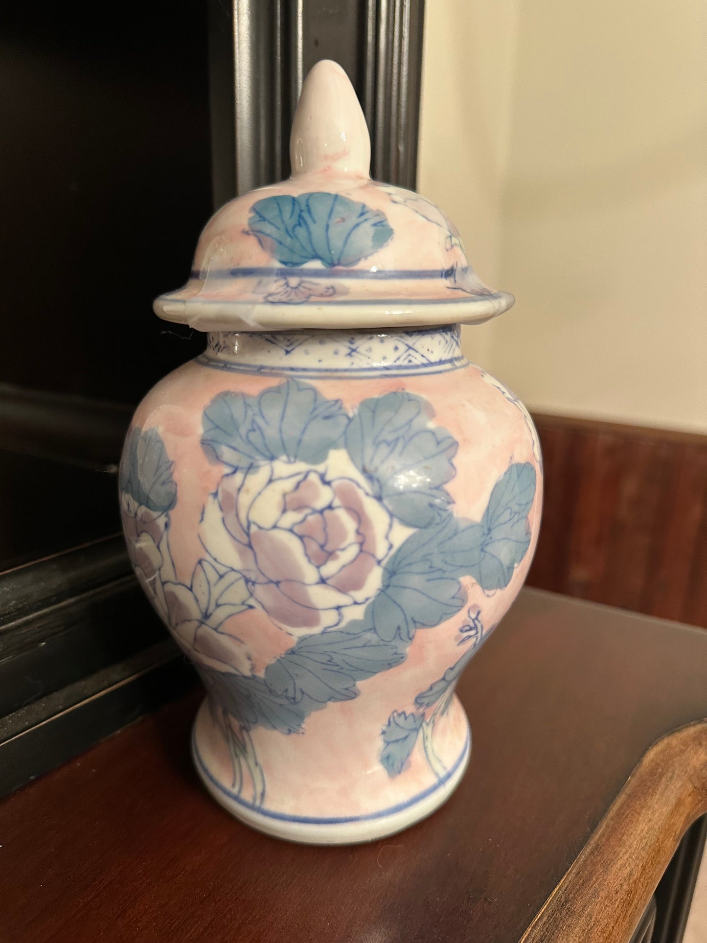 Pastel Floral Ginger Jar