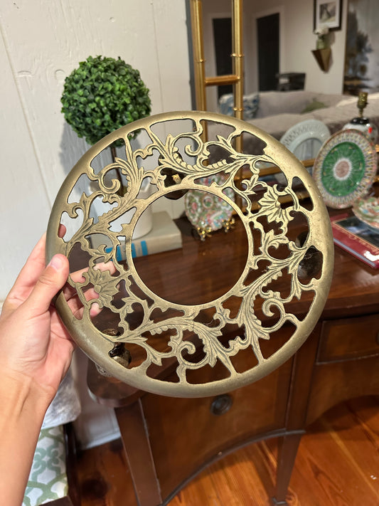 Rolling Metal Plant Stand