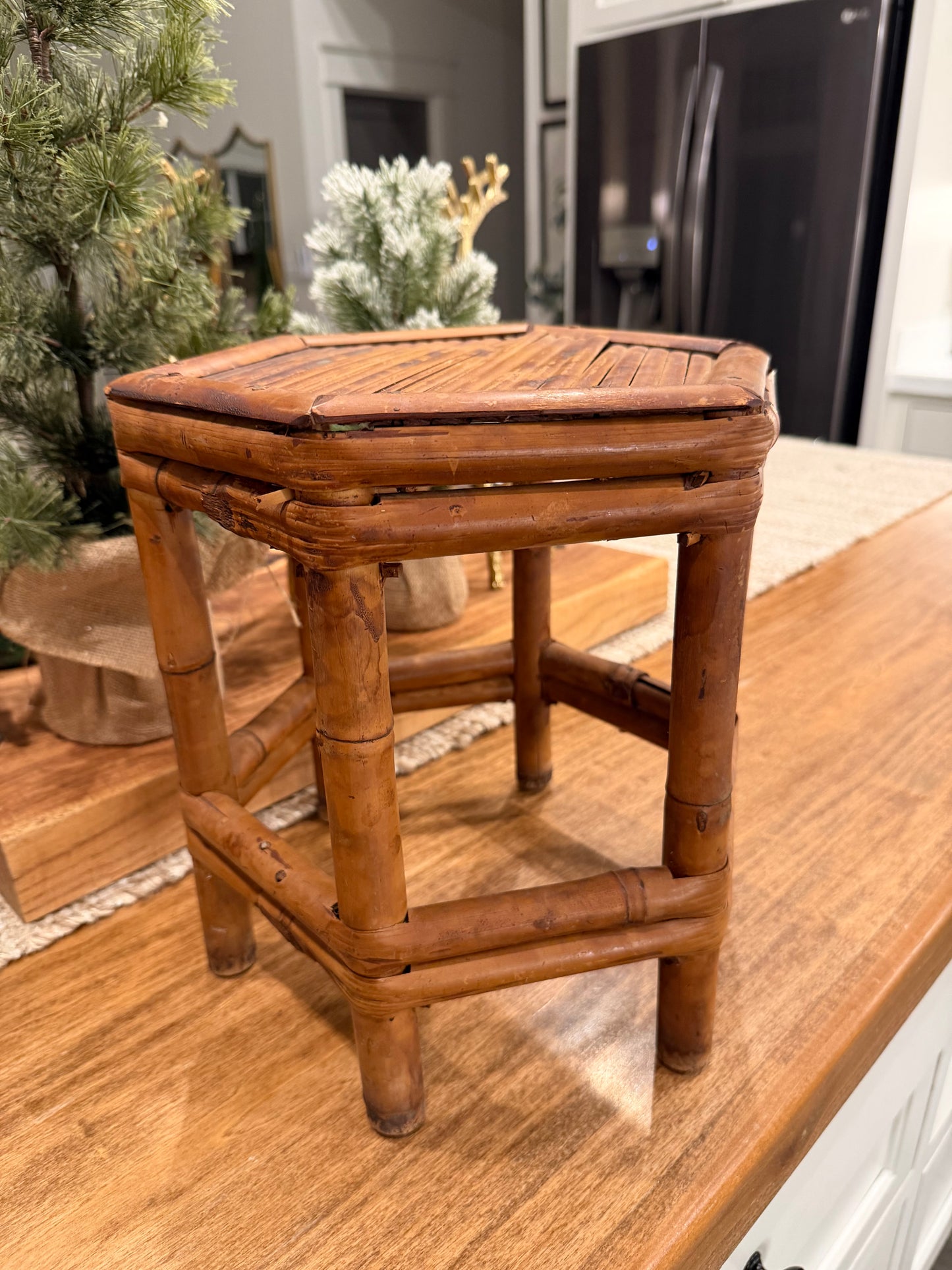 Burnt Bamboo Stand