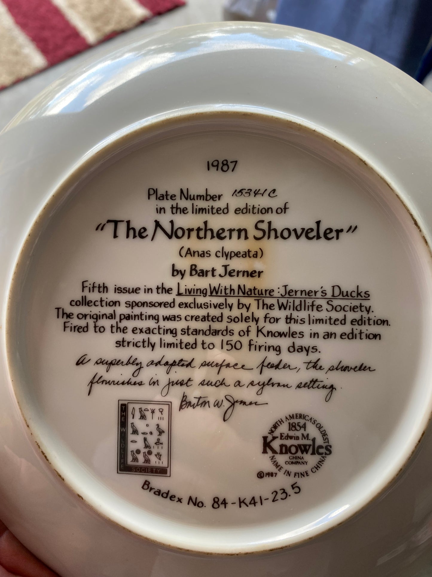 Bart Jerner Duck Plate Set