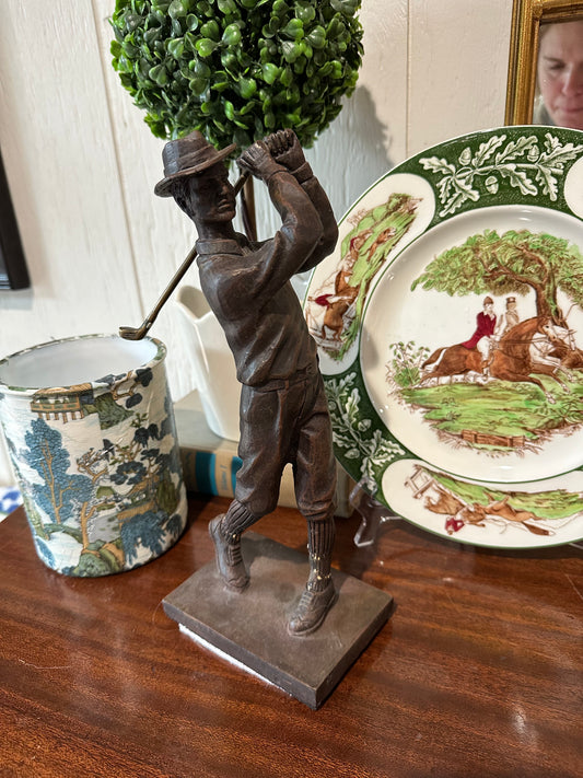 Cast Iron Golfer