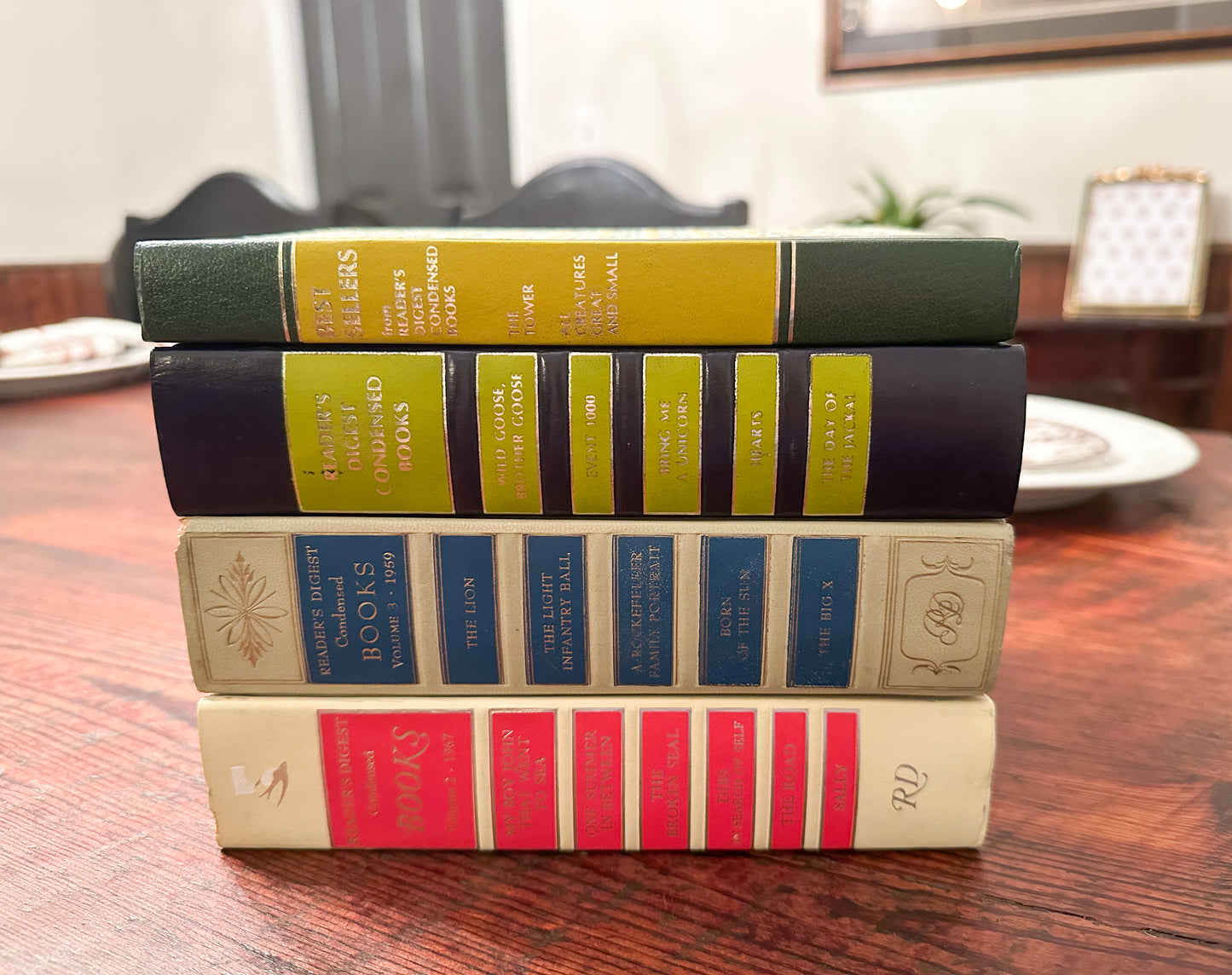 Stack of 4 Reader’s Digest Books