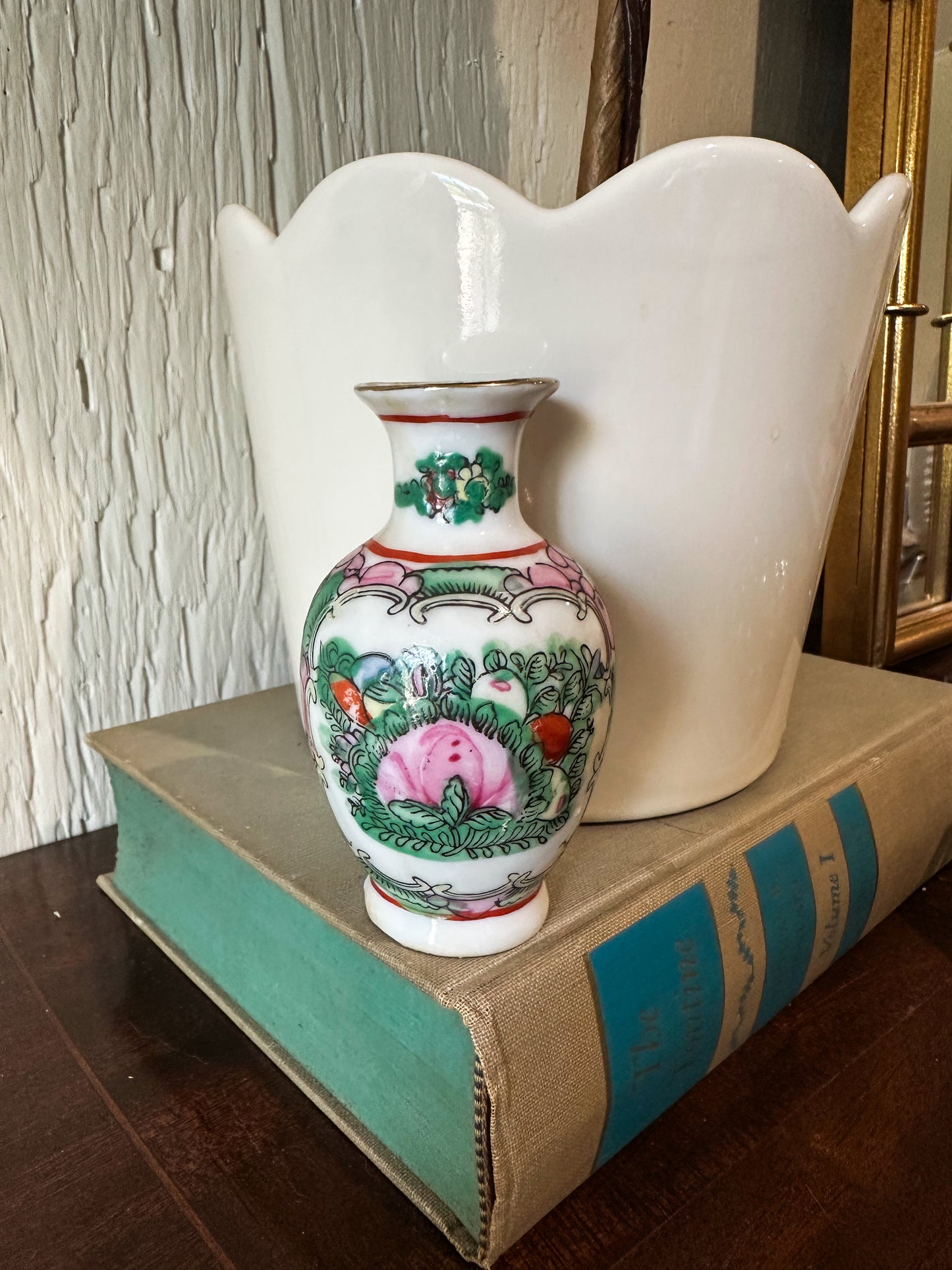 Mini Rose Canton Vase